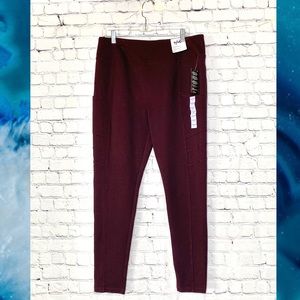 Junior’s Vylette Maroon/Wine Jeggings NWT XL